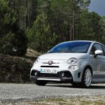 Prueba Abarth 595 perfil delantero