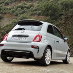 Parte trasera del Abarth 595