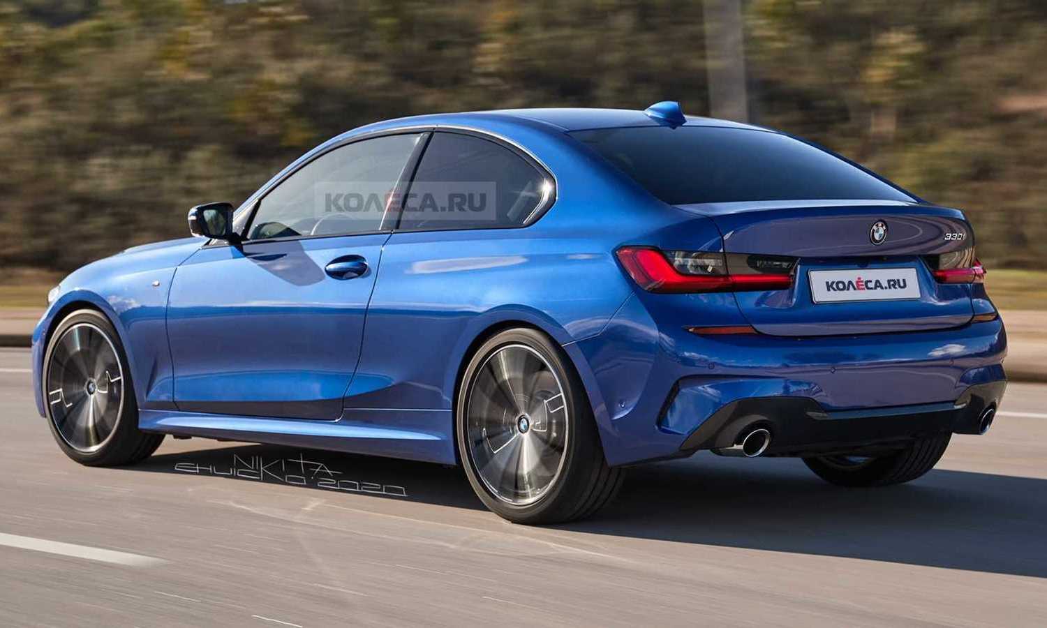 BMW Serie 3 Compact rear rendering