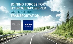 Volvo Group Truck - Daimler AG Truck joint venture to hidrogen engine