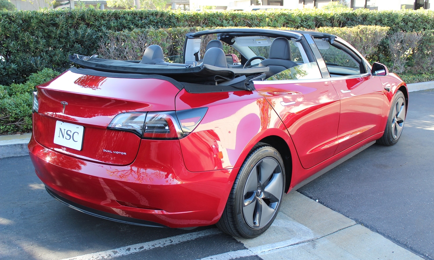 Tesla Mode 3 Convertible TD5 by Newport Convertible Engineering (NCE)