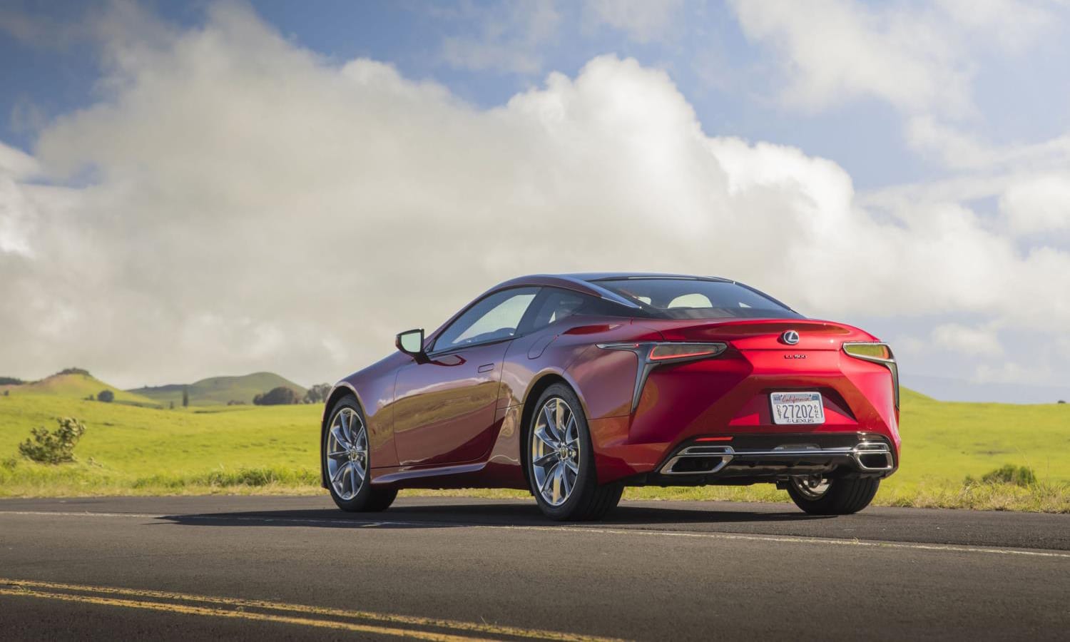 Lexus LC 500h trasera