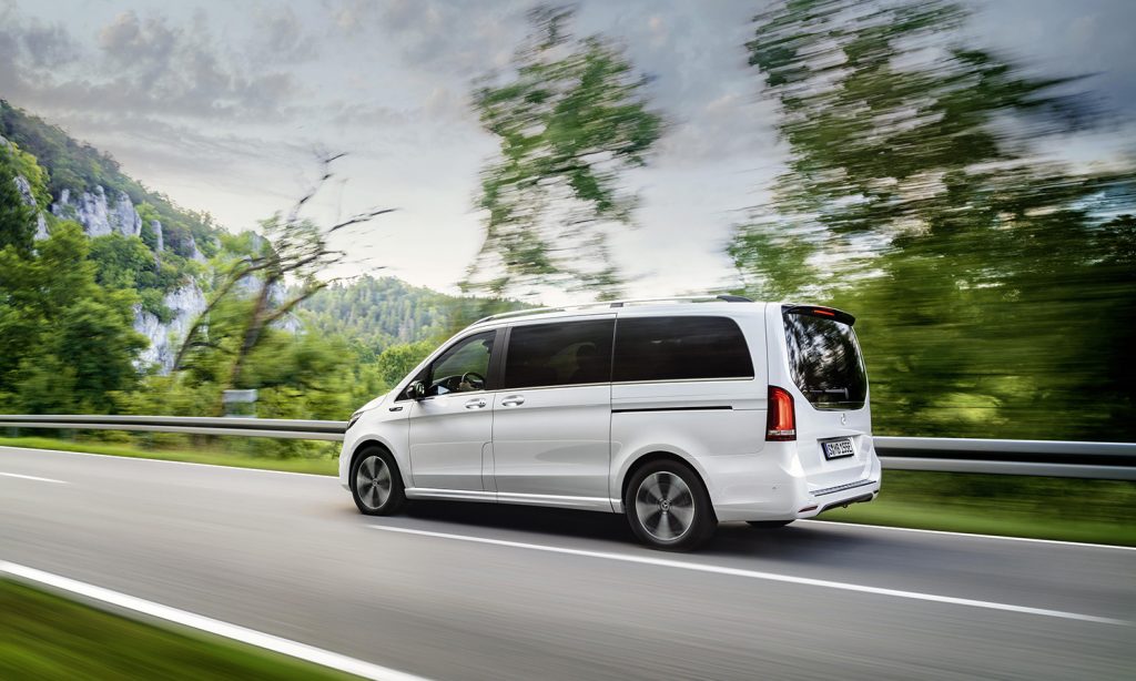 The Mercedes EQV already has a price. How much does the electric