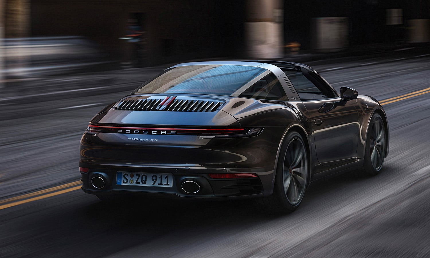 Porsche 911 Targa trasera