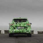 Skoda Enyaq camuflado trasera