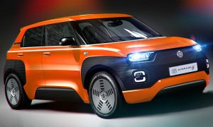 Fiat Panda render by Avarvarii
