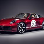 Porsche 911 Targa 4S Heritage Design delantera