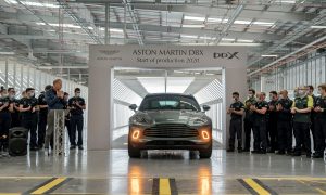 Aston Martin DBX start of production 2020