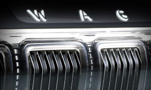 Jeep Wagoneer teaser grille - Jeep Grand Wagoneer teaser grille