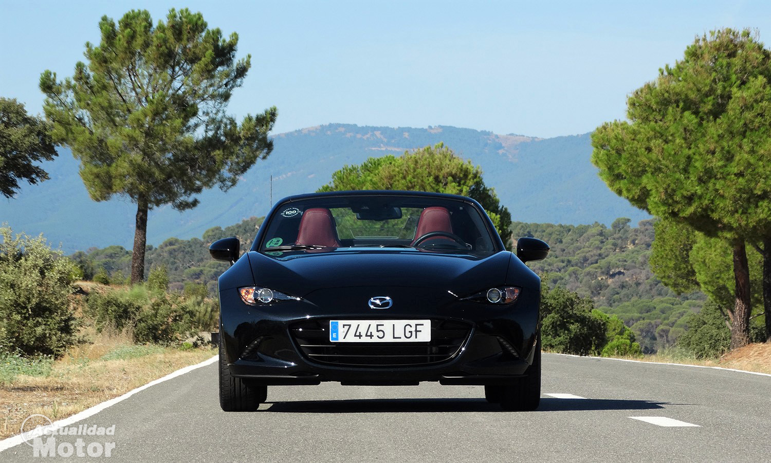 Prueba Mazda MX-5 RF 184 CV frontal