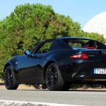 Prueba Mazda MX-5 RF 184 CV perfil trasero