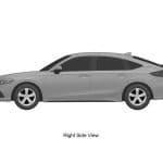 Honda Civic Hatchback 11th Gen 2022 patent