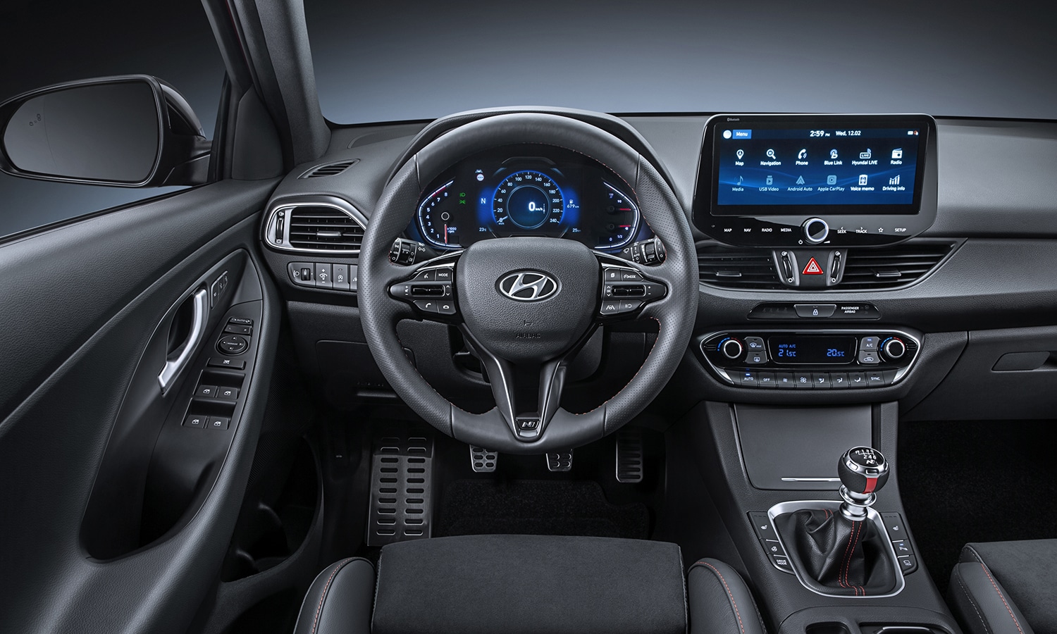 Hyundai i30 N line interior