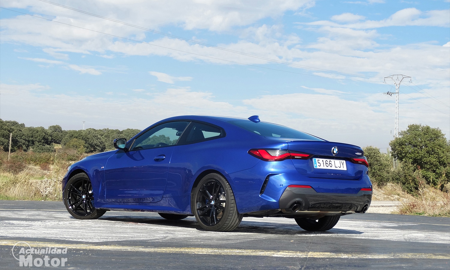 Prueba BMW 430i Coupé trasera