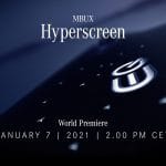 An impressive start to the new year Mercedes-Benz unveils the MBUX Hyperscreen