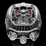Jacob & Co. Chiron Tourbillon plateado y negro