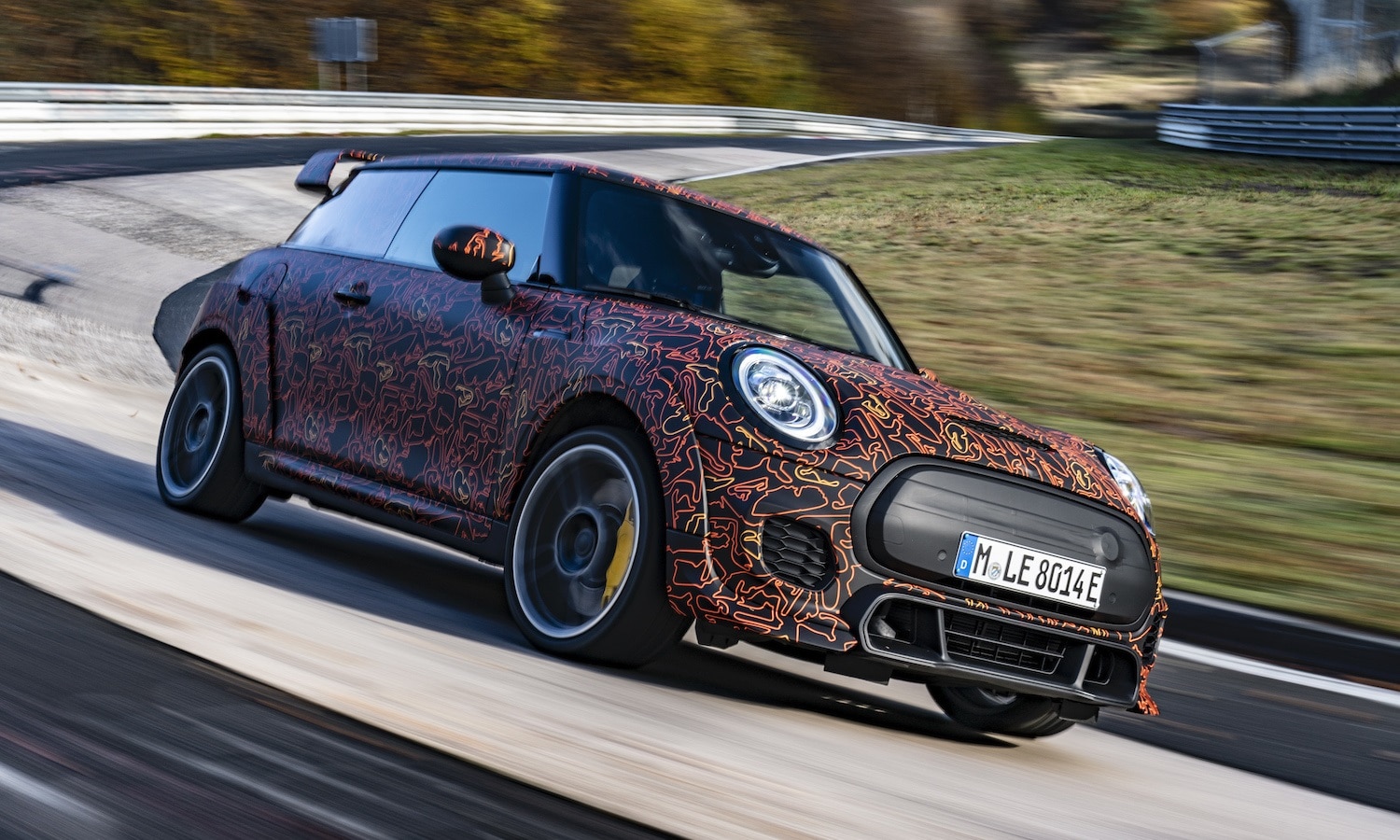 Mini John Cooper Works eléctrico en Nürburgring