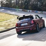 Alerón de gran tamaño del Mini JCW eléctrico