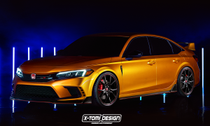 Honda Civic Type R render by X-Tomi Design
