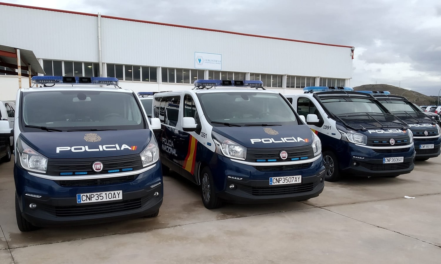 Fiat Talento Policía Nacional