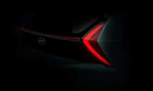 Hyundai Bayon teaser trasera