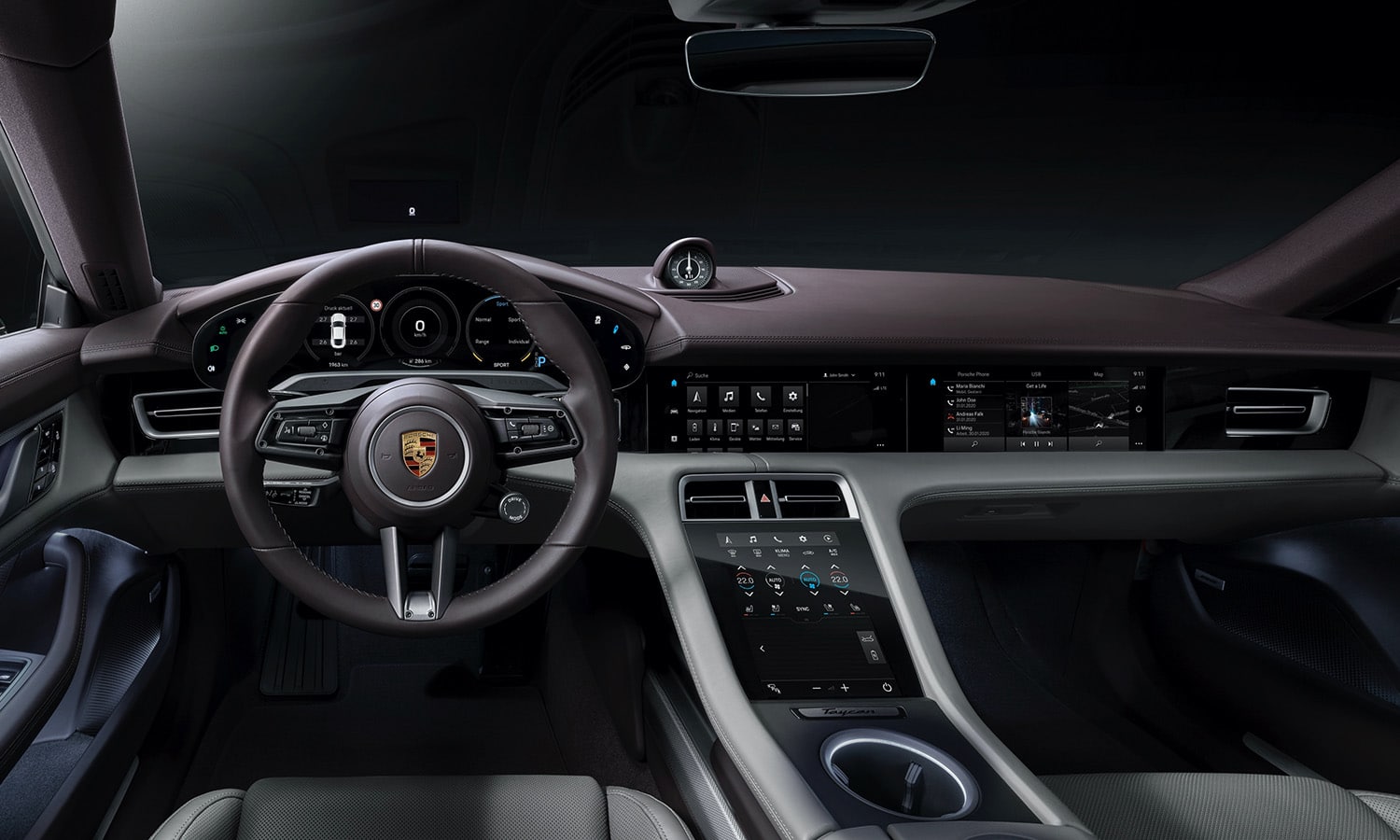 Porsche Taycan interior