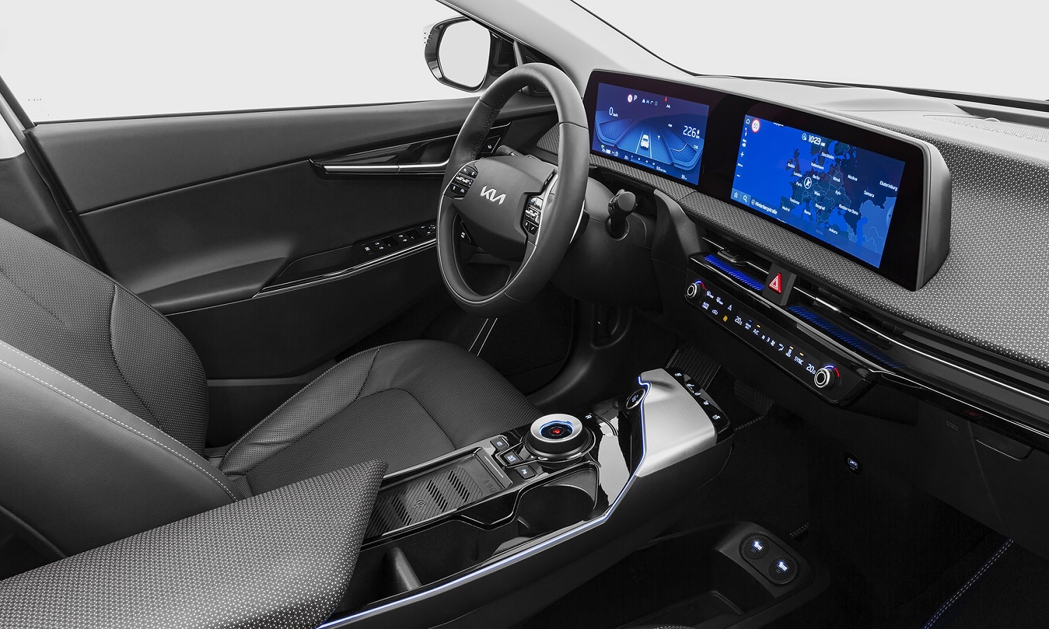 Interior del Kia EV6