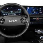 Kia EV6 steering wheel