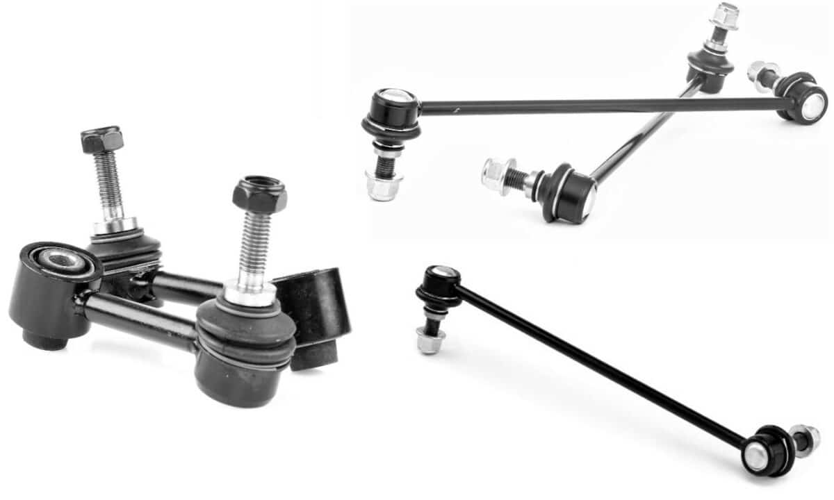 BARRA / PUNTONE Parte Anteriore Stabilizzatore Con Cuscinetti Gomma
