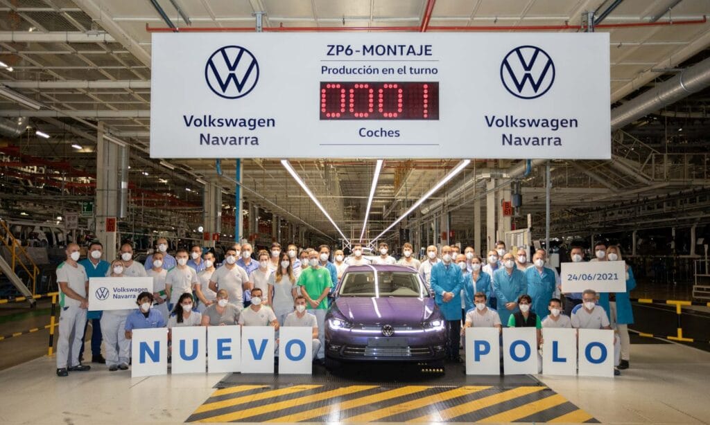 Nuevo Volkswagen Polo en la fábrica de Navarra