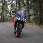 Prueba Aprilia RS Lava Red frontal