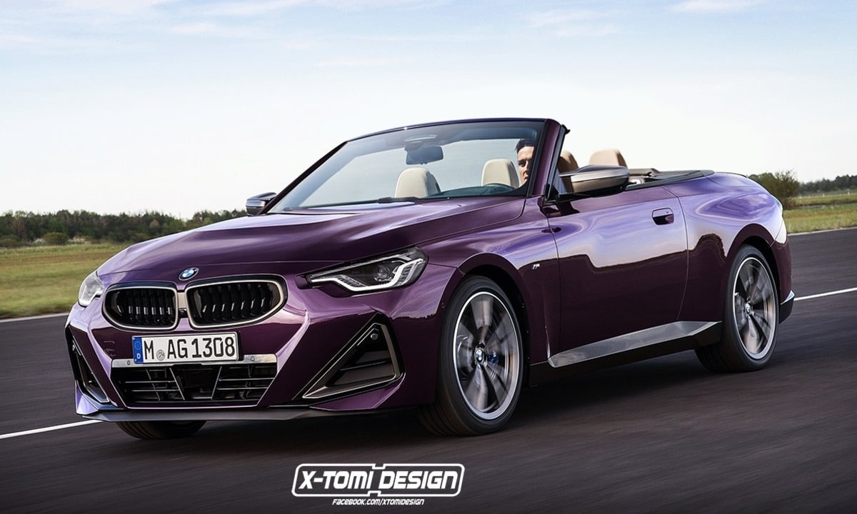 BMW Serie 2 Cabrio render by X-Tomi Design