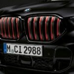 BMW X5 y X6 Black Vermilion parrilla