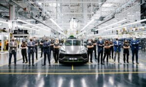 La producción del Lamborghini Urus alcanza un hito