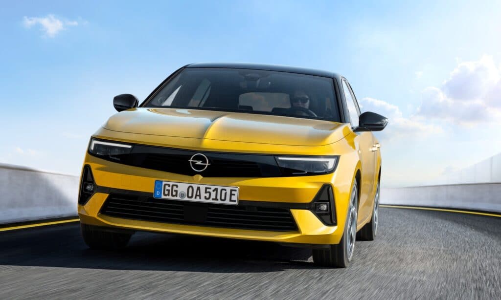 The new 2021 Opel Astra