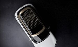 New Smart EV SUV roof teaser