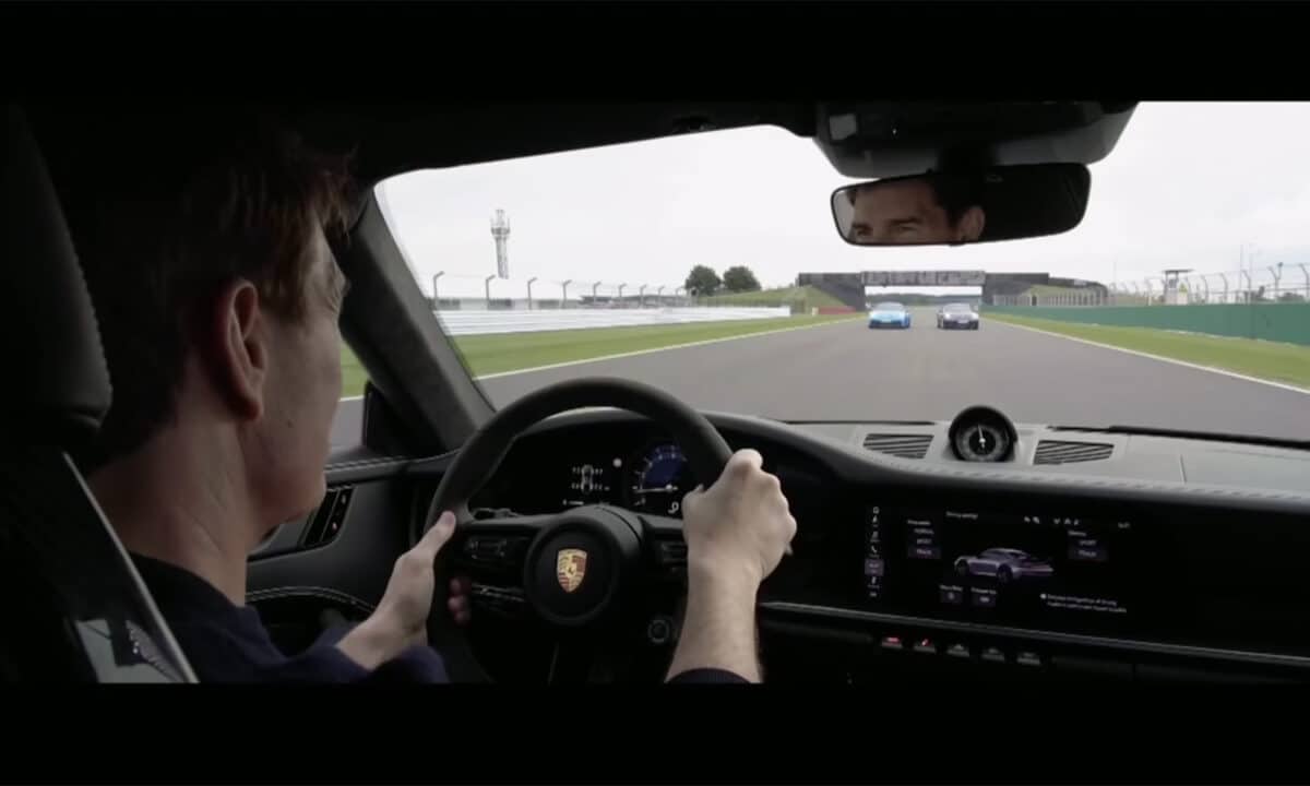 This is how a movie, Top Gun, is promoted Tom Cruise, Coulthard and