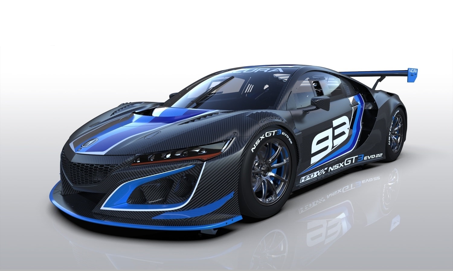 Acura NSX GT3 Evo22 Introduced Pebble