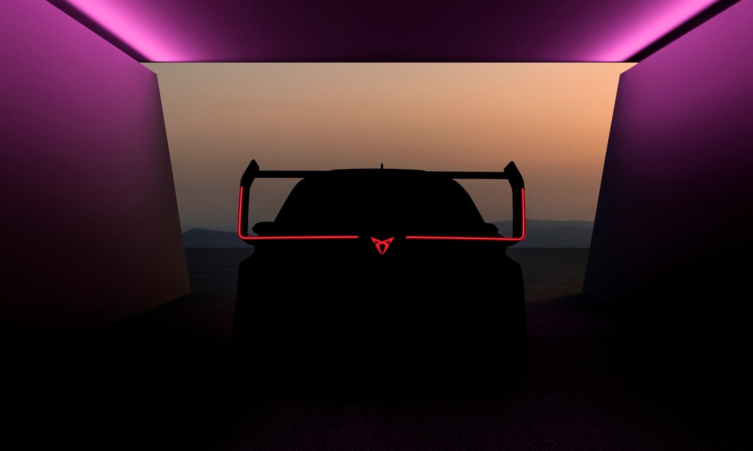 CUPRA UrbanRebel Concept rear teaser