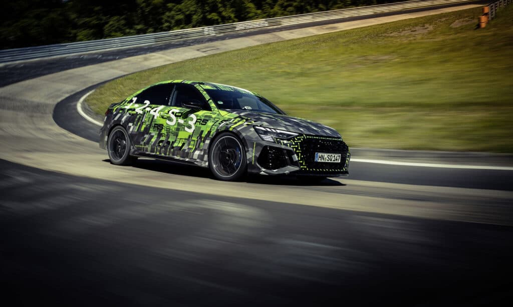 Audi RS 3 récord Nürburgring