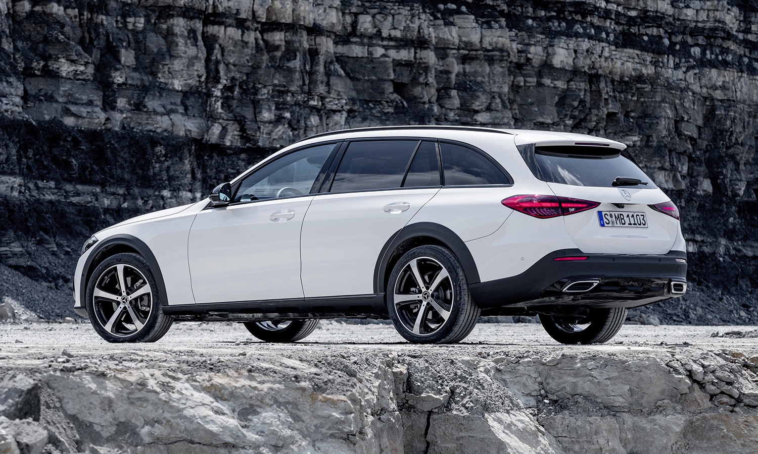 Mercedes Clase C All-Terrain trasera