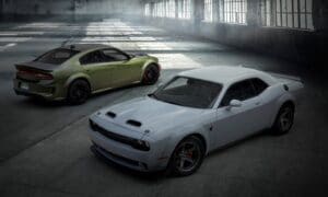 Dodge Charger SRT Black vs Dodge Challenger SRT Black