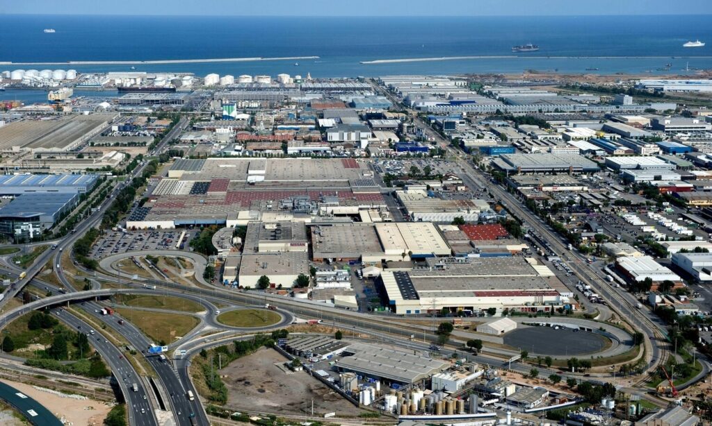 Foto aérea Planta Nissan Zona Franca