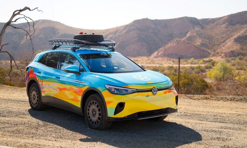 Volkswagen ID.4 AWD EV - Volkswagen of America enters Rebelle Rally with newly launched ID.4 AWD EV