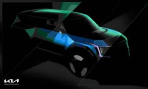 Kia Concept EV9 delantera teaser