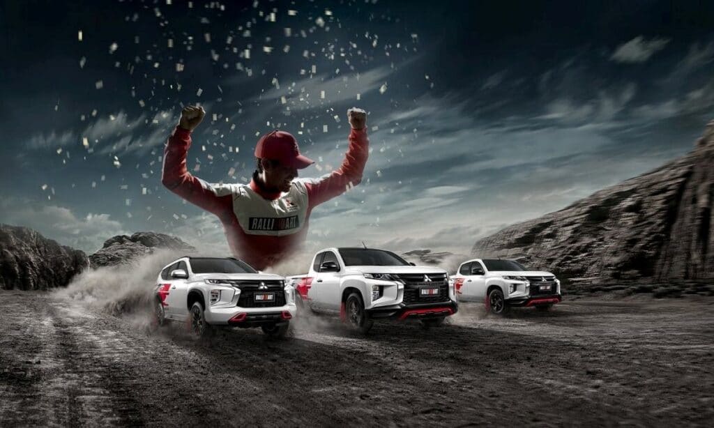 Mitsubishi Ralliart banner