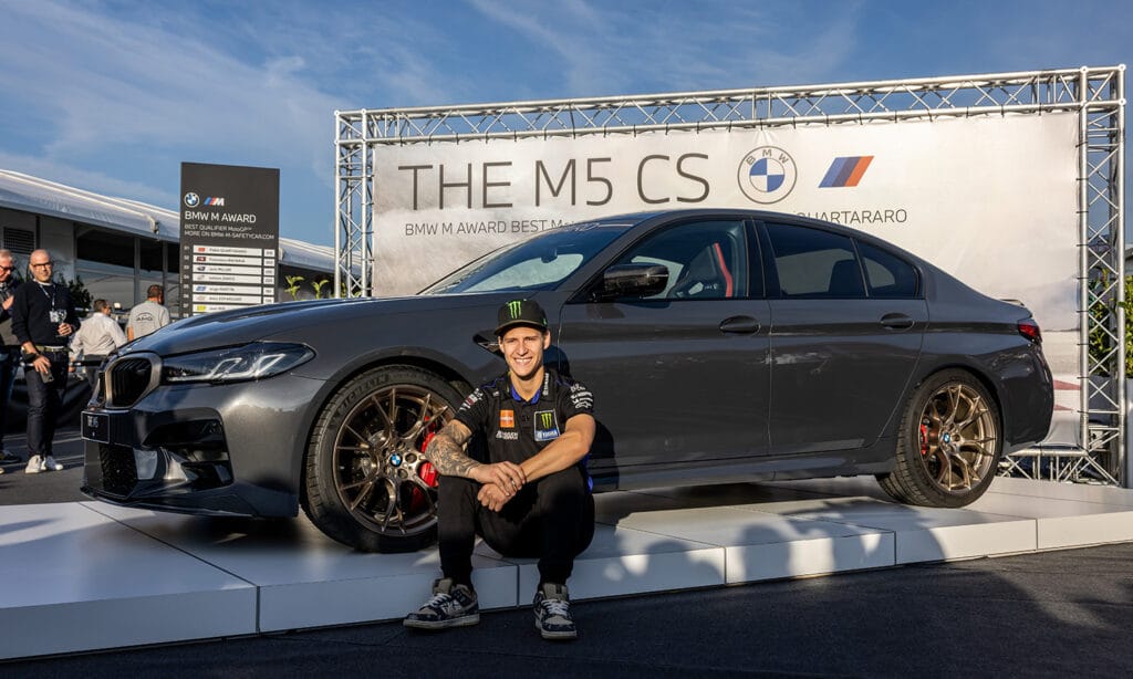 BMW M5 CS Fabio Quartararo
