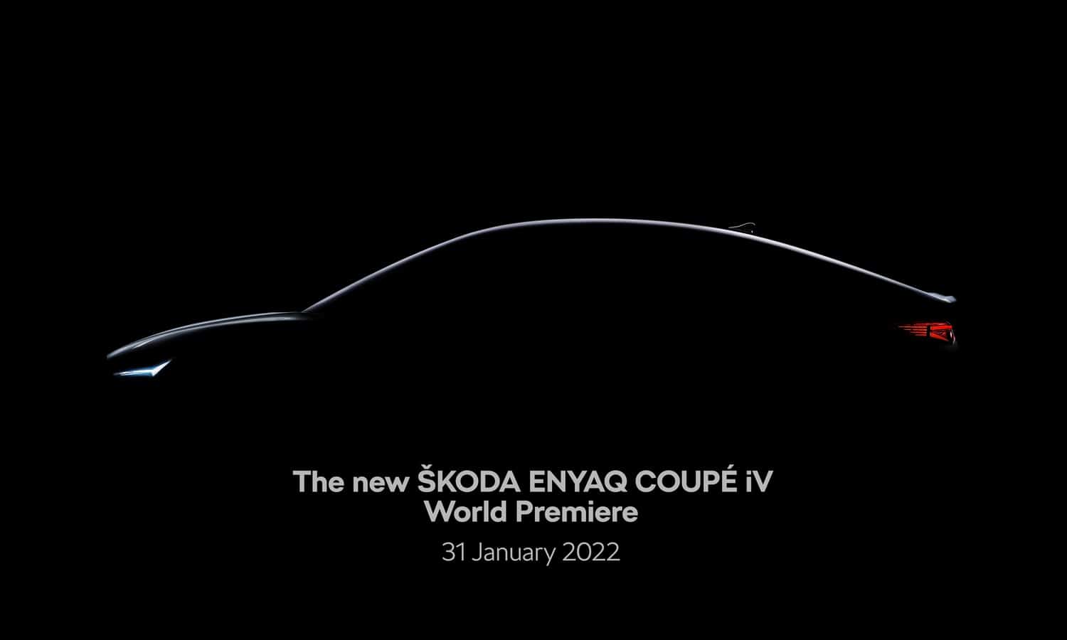 Skoda Enyaq Coupé iV side teaser