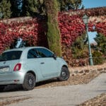 Prueba Fiat 500 perfil trasero