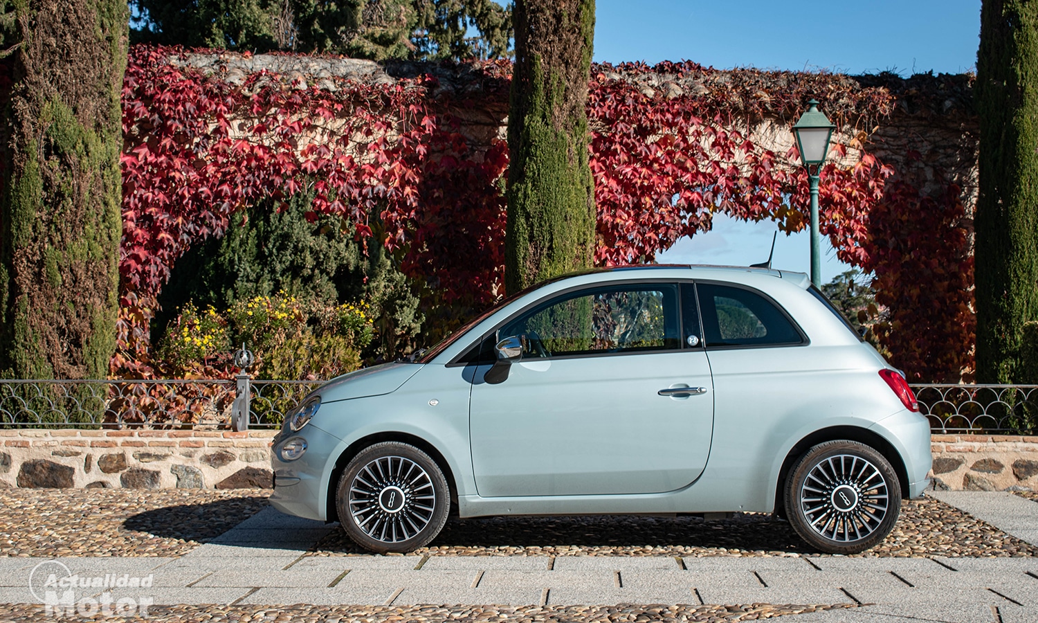 Prueba Fiat 500 lateral